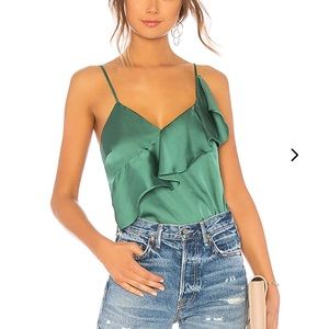 Lovers + Friends Laguna Top green